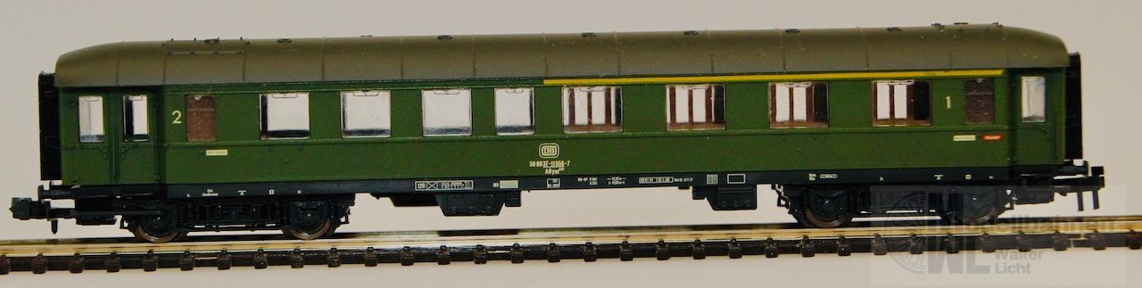 Roco 02276A - ROCO - Eilzugwagen DB 1/2.KL. AByse N 1:160