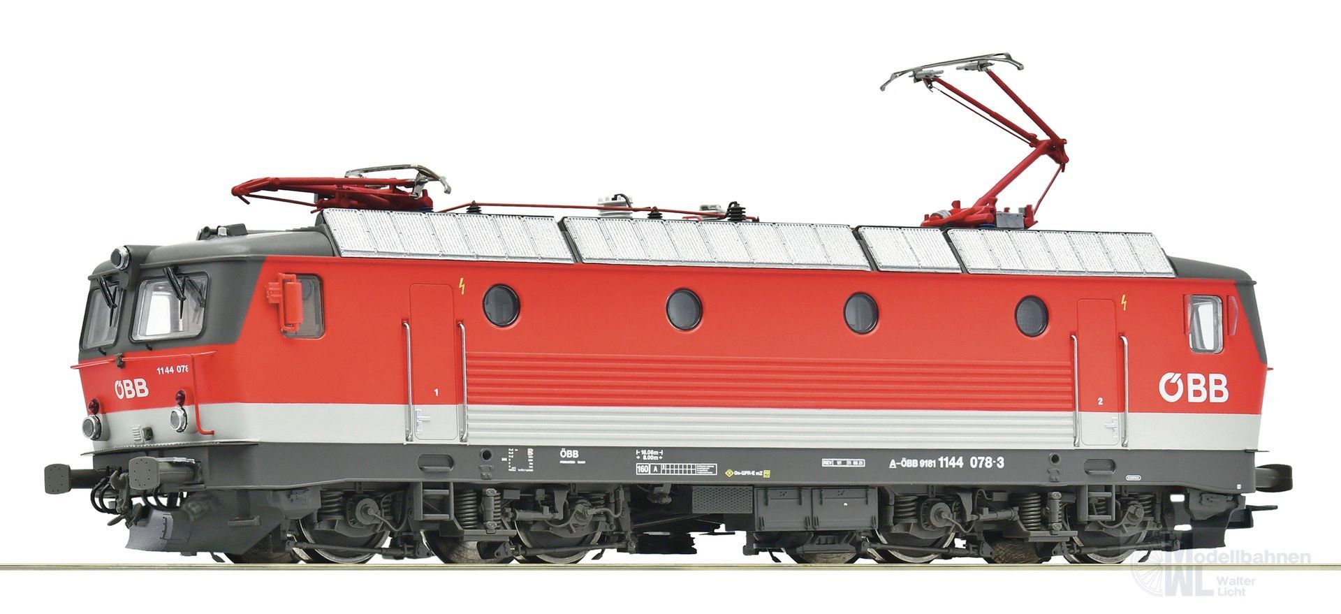 Roco 7510060 - E-Lok BR 1144 078-3 ÖBB Ep.VI H0/GL Sound Roco 7510060 - E-Lok BR 1144 078-3 ÖBB Ep.VI H0/GL Sound