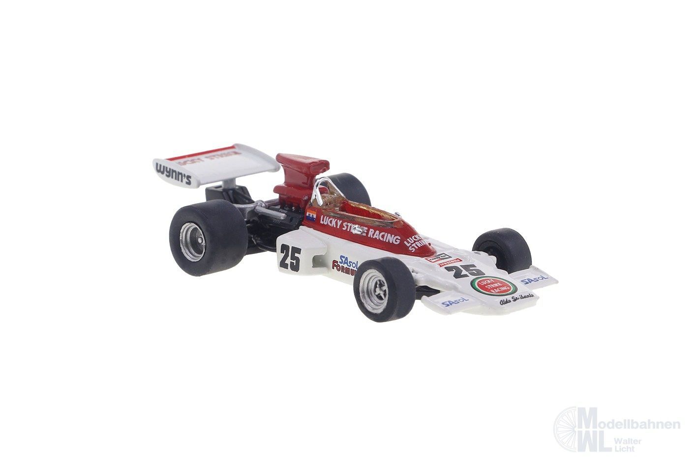 Brekina 22888 - Lotus 72D Lucky Strike von Dave Charlton GP Südafrika ´73 H0 1:87