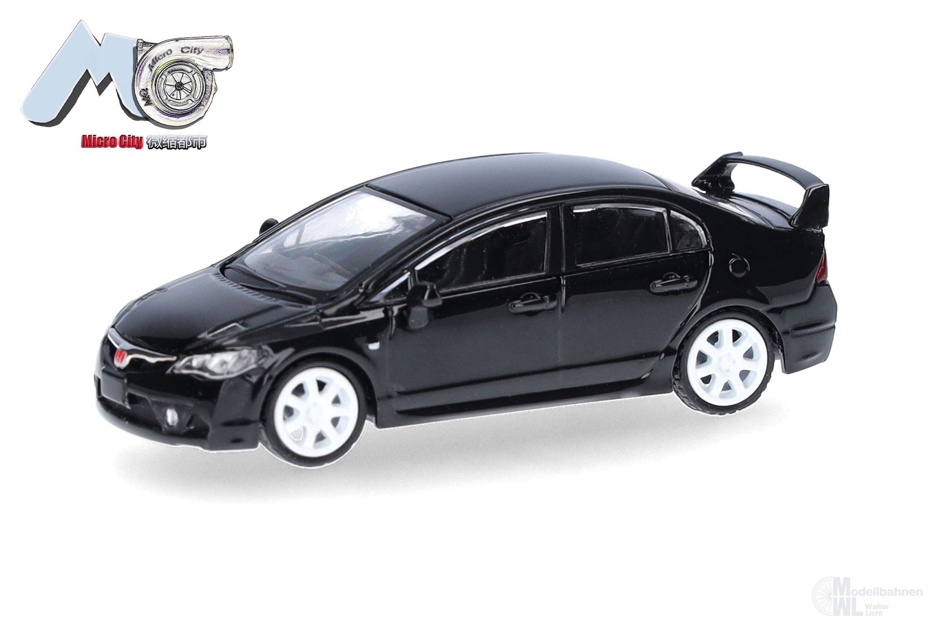 Herpa 87MC000100 - Honda Civic FD2 schwarz H0 1:87