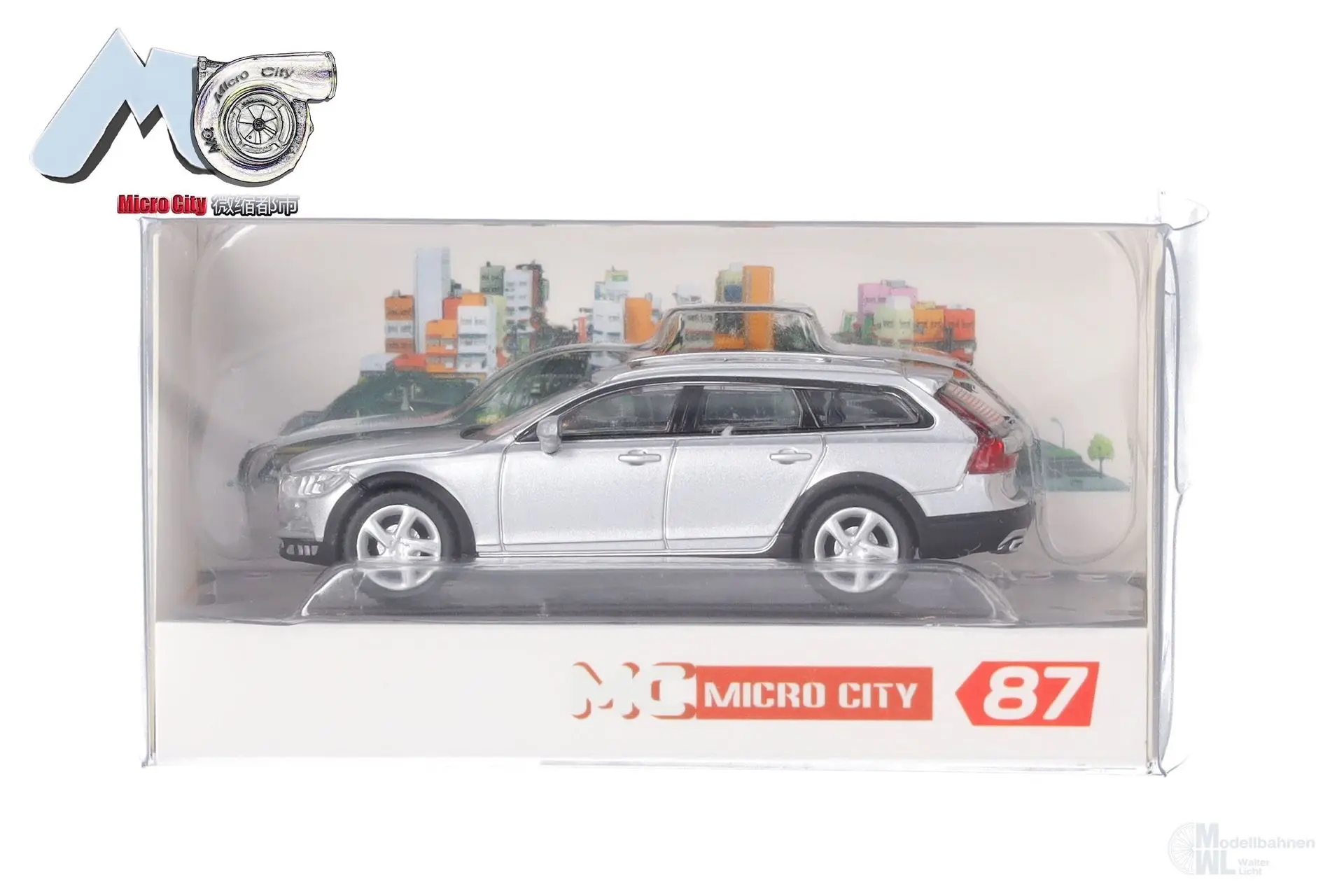 Herpa 87MC000019 - Volvo V90 silber (ab 2017) H0 1:87