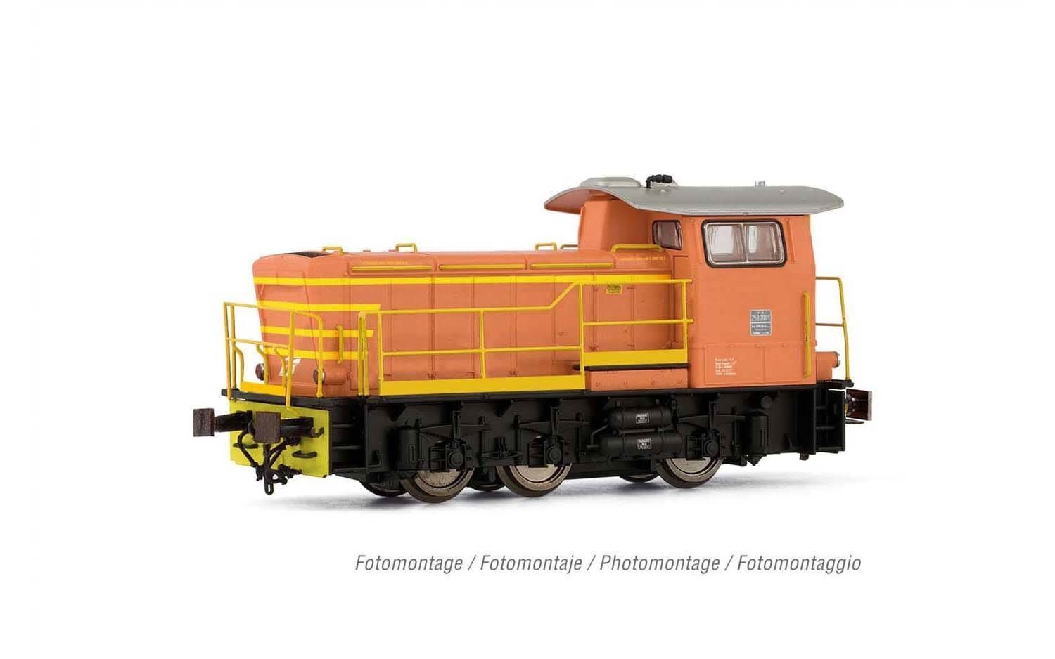 Rivarossi 2796 - Diesellok D 250 2001 FS Ep.V/VI orange H0/GL