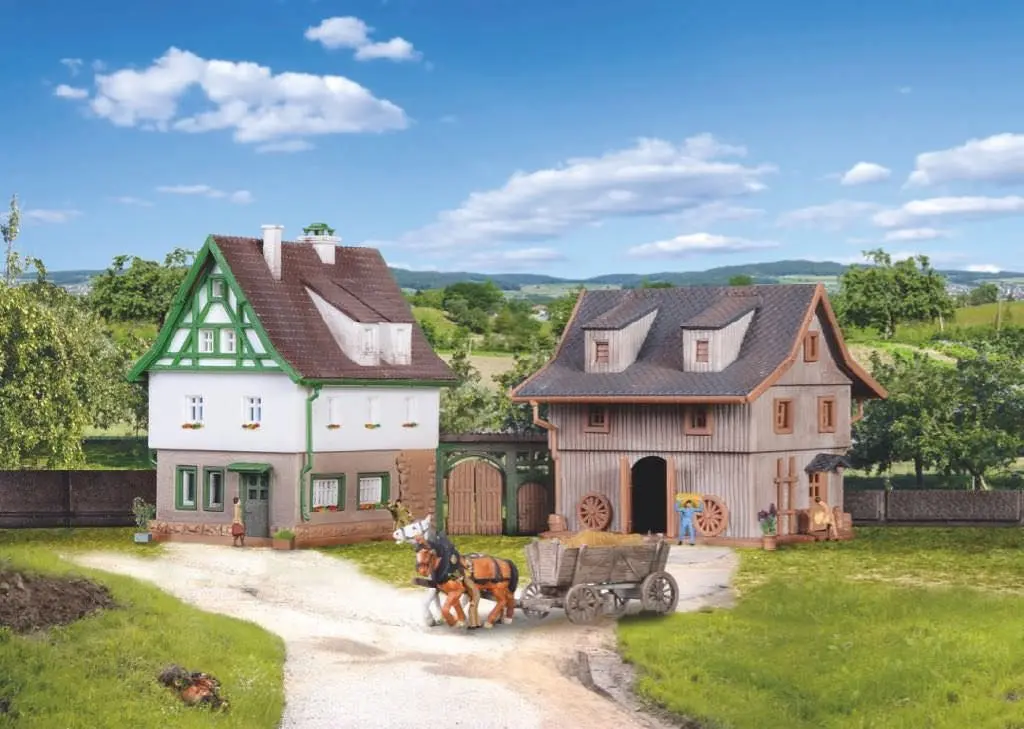 Vollmer 49540 - Bauernhaus mit Scheune und Z 1:220