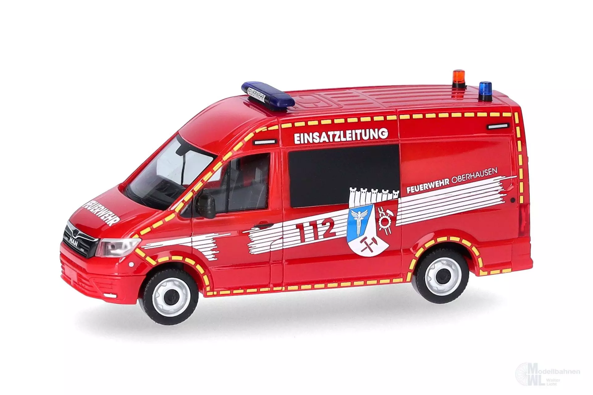 Herpa 98731 - MAN TGE Halbbus HD FW Oberhausen H0 1:87