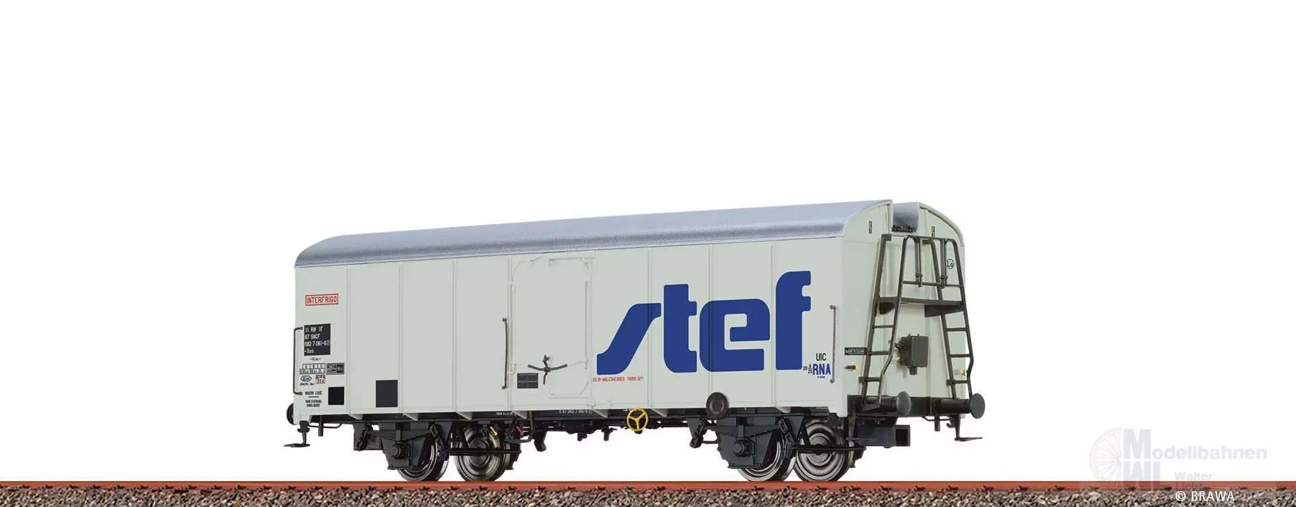 Brawa 51150 - Kühlwagen SNCF Ep.IV Ibes stef H0/GL