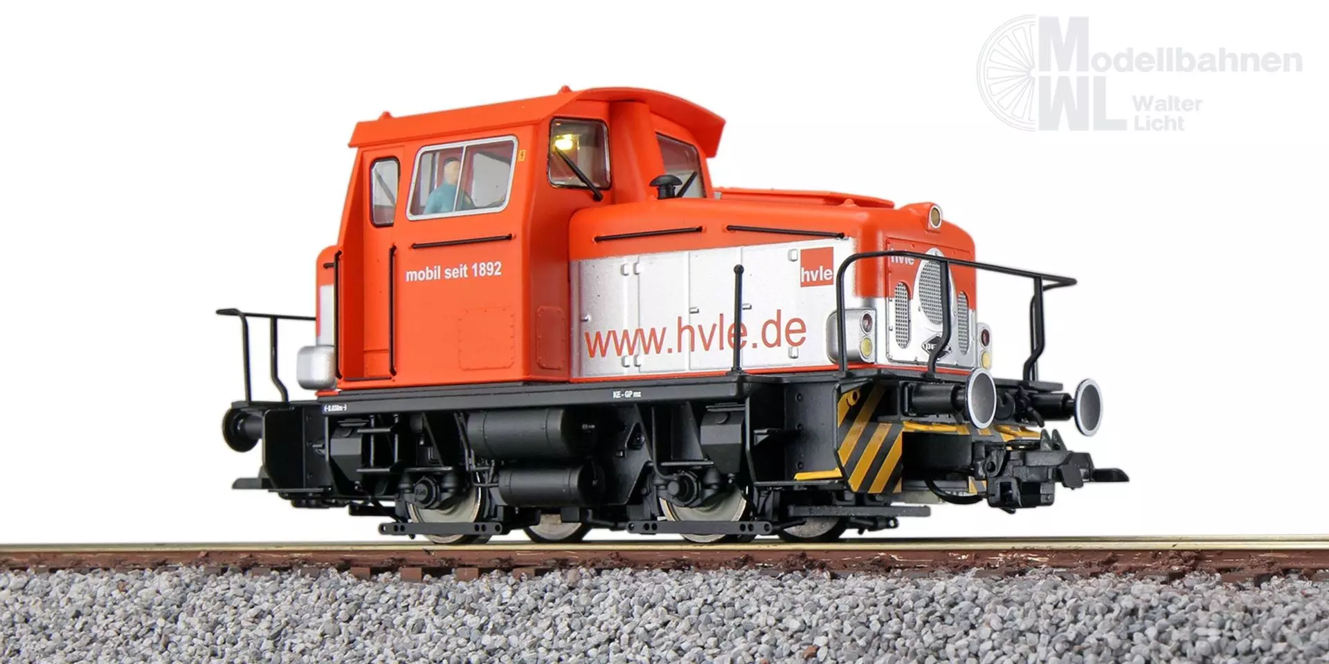 ESU 31436 - Diesellok KG 230 HVLE Ep.VI orange H0/GL/WS Sound