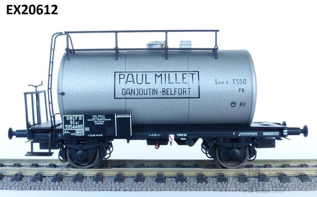 Exact Train 20621 - Kesselwagen SNCF Ep.III millet H0/GL