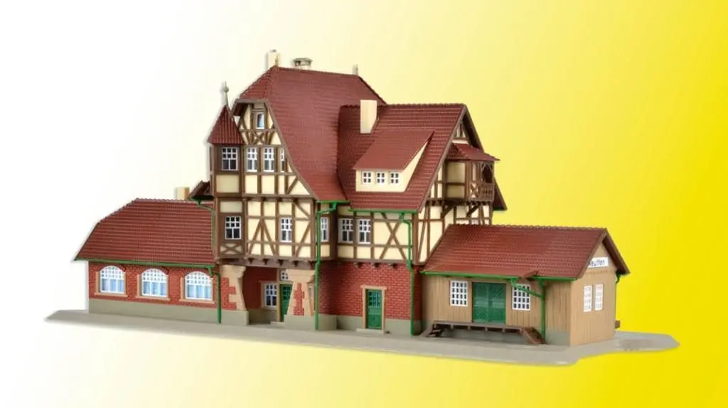 Vollmer 47522 - Bahnhof Neuffen N 1:160