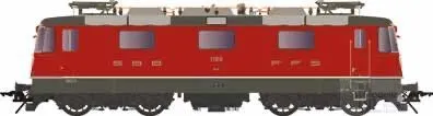 Lenz 40344-04 - E-Lok Re 4/4 II SBB Ep.IV 11169 rot eckige Scheinwerfer Spur 0