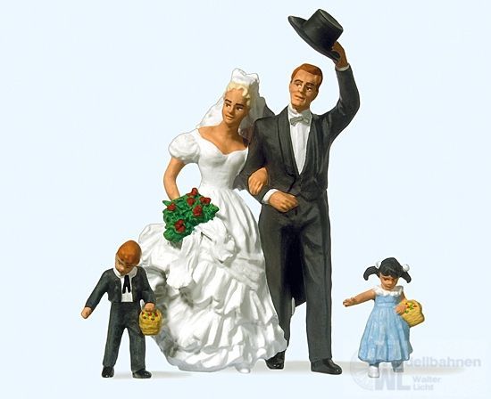 Preiser 45041 - Brautpaar Spur G