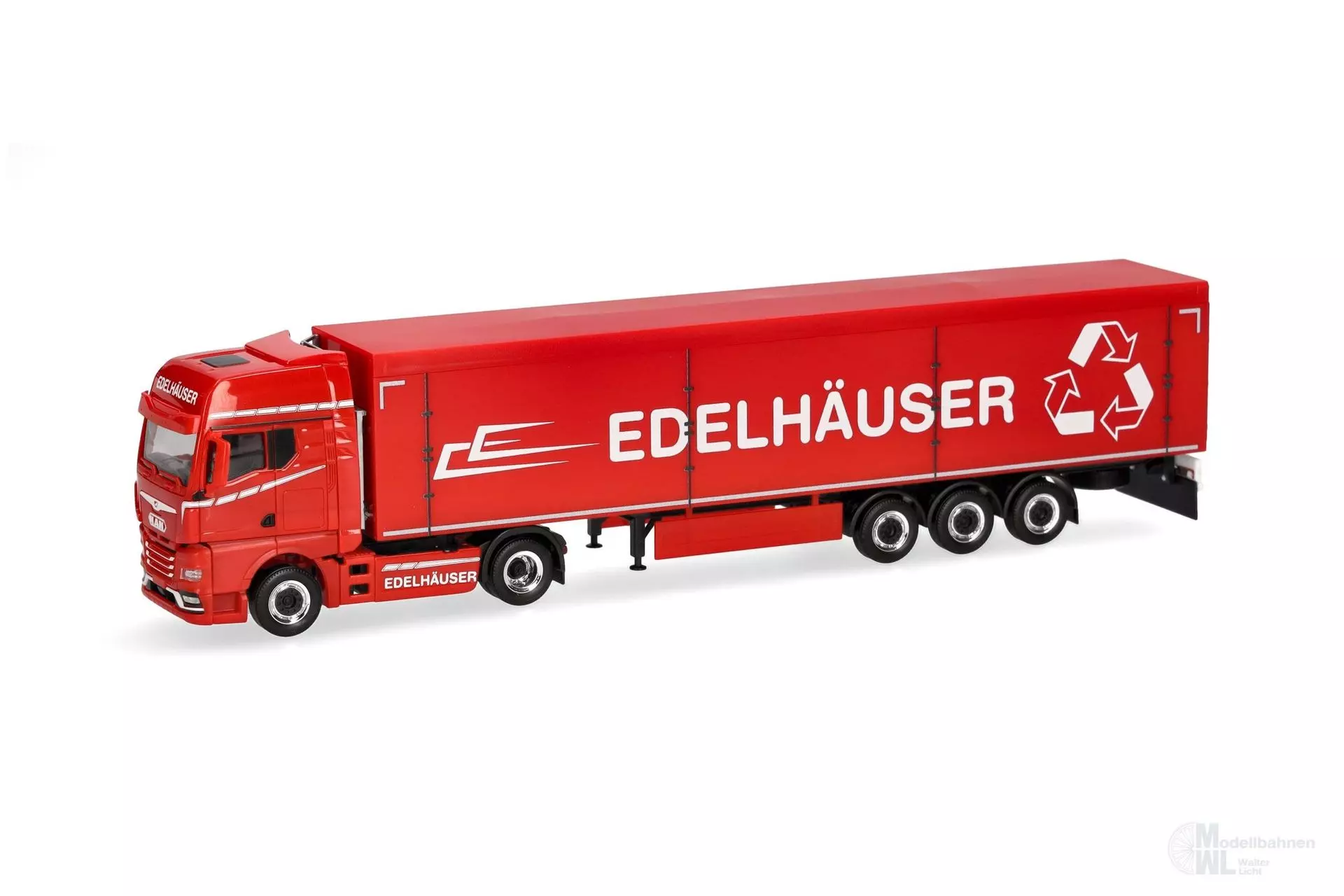 Herpa 319799 - MAN TGX GX Schubboden-Sattelzug Edelhäuser H0 1:87