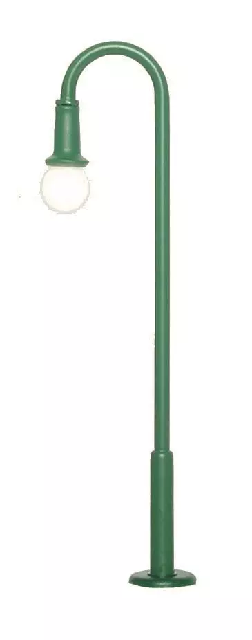 Viessmann 6152 - Bogenleuchte grün, LED warmweiß H0 1:87