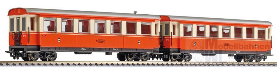 Liliput 340508 - Personenwagen Set Zillertalbahn Ep.IV 2.tlg. H0e Liliput 340508 - Personenwagen Set Zillertalbahn Ep.IV 2.tlg. H0e