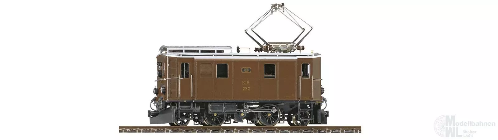 Bemo 1256132 - E-Lok Ge 2/4 222 RhB Ep.II-V H0m