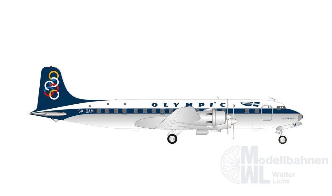 Herpa 574150 - Douglas DC-6 Olympic Airways 1:200