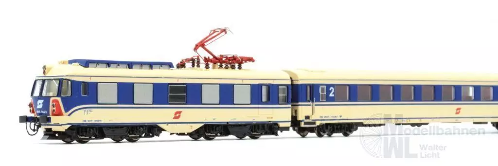 Jägerndorfer Modellbahn 74110 - Triebzug Rh 4010.14 ÖBB Ep.IV 6-tlg. Pflatsch N 1:160