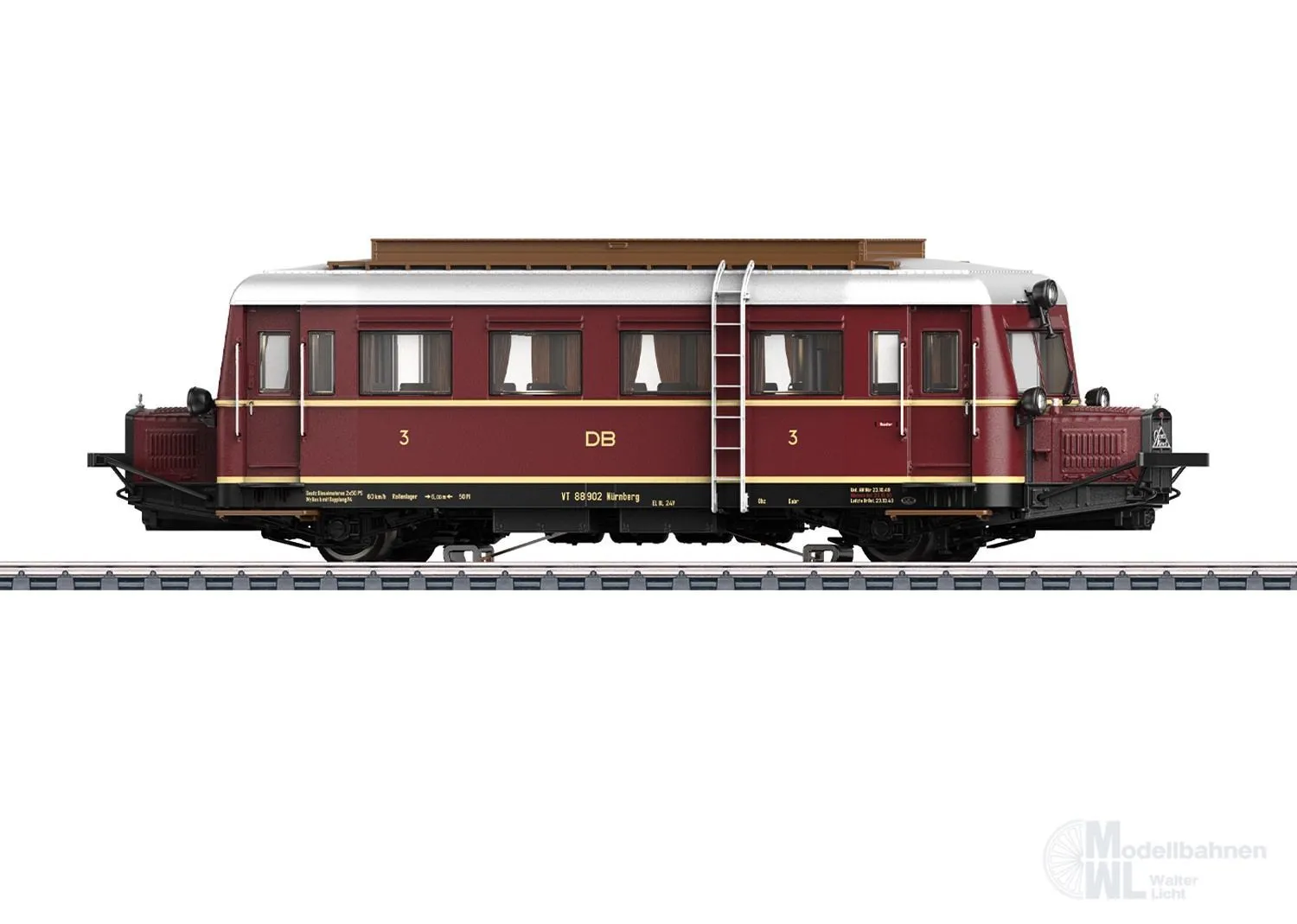 Märklin 38135 - Schienenbus VT 88.9 DB Ep.III H0/WS Sound