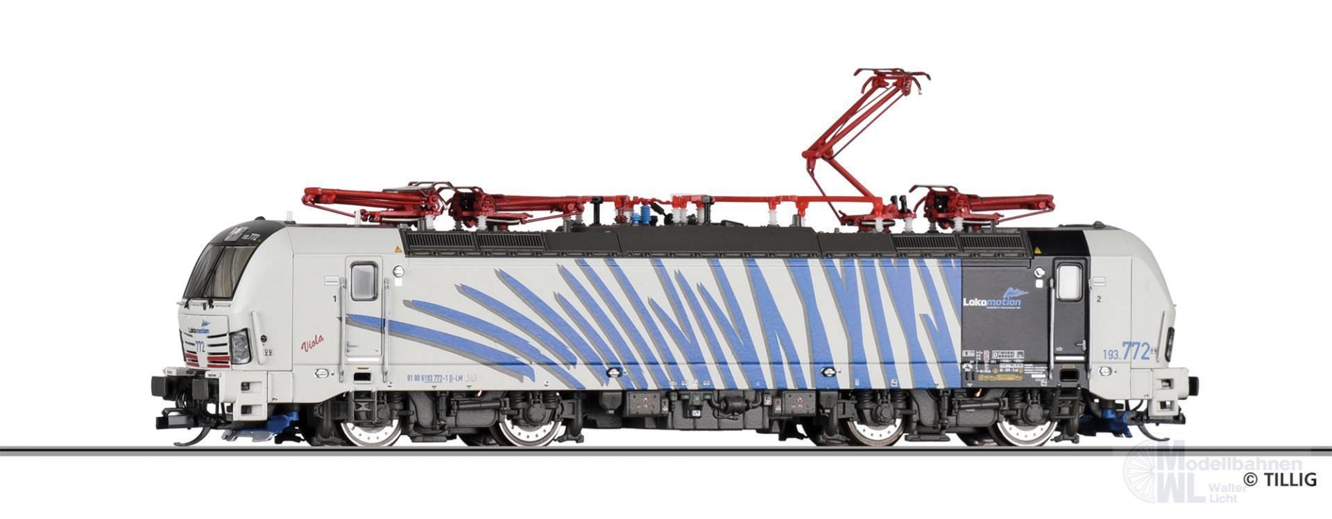 Tillig 04839 - E-Lok BR 193 772-1 LOKOMOTION Ep.VI TT 1:120