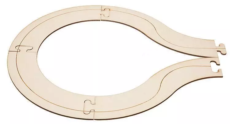 Faller 161945 - Laser-Street Wendeschleife H0 1:87