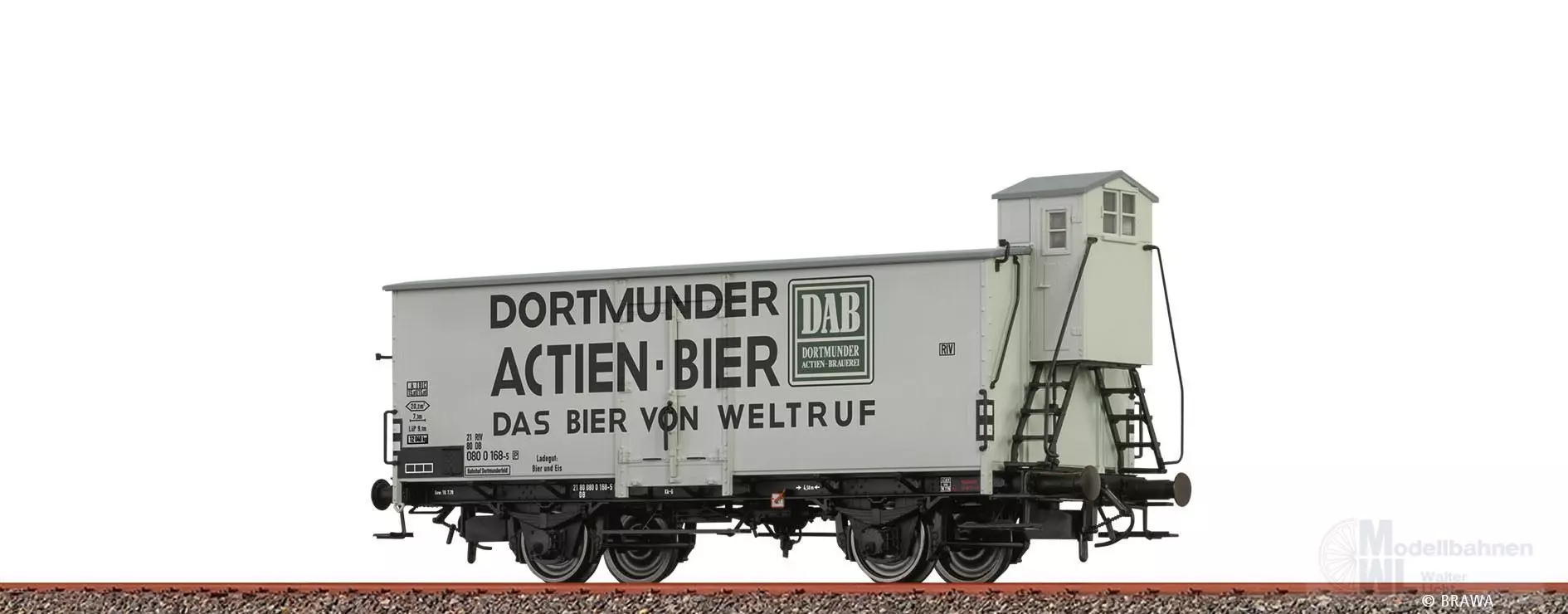 Brawa 51201 - Bierwagen DB Ep.IV Dortmunder Actien-Brauerei H0/GL