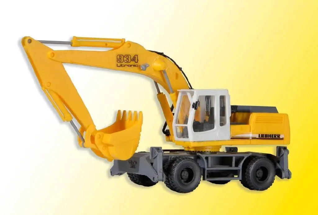 Kibri 11261 - LIEBHERR 934 Litronic mit Radfahrwerk H0 1:87