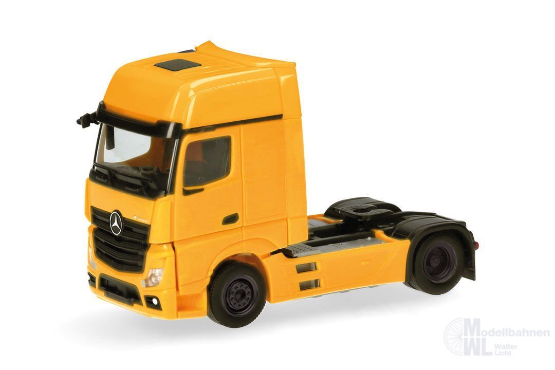 Herpa 317948-002 - Mercedes-Benz Actros L Giga Zgm gelb H0 1:87
