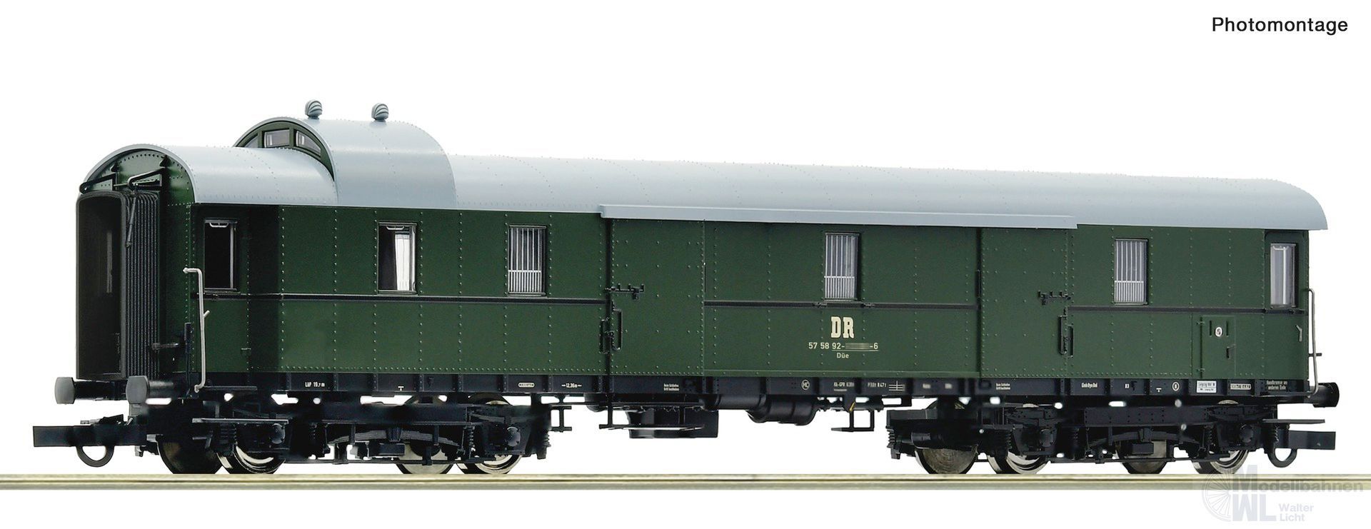 Roco 6200226 - Gepäckwagen DR Ep.IV Düe H0/GL
