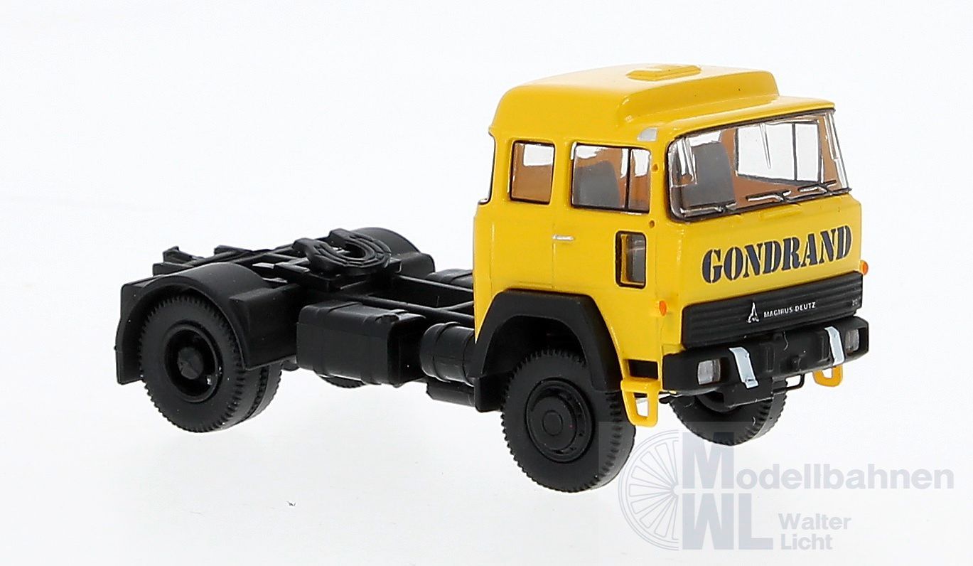 Brekina 83290 - Magirus 310D Sattelzugmaschine Gondrand (I) H0 1:87 Brekina 83290 - Magirus 310D Sattelzugmaschine Gondrand (I) H0 1:87