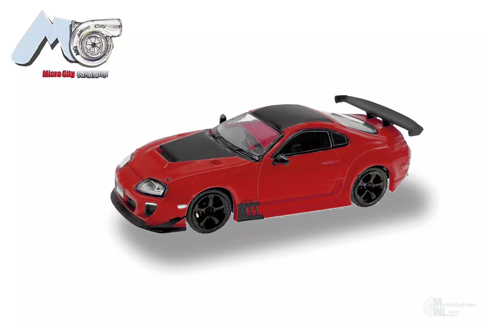 Herpa 87MC000016 - Toyota Supra rot (1993-2002) H0 1:87