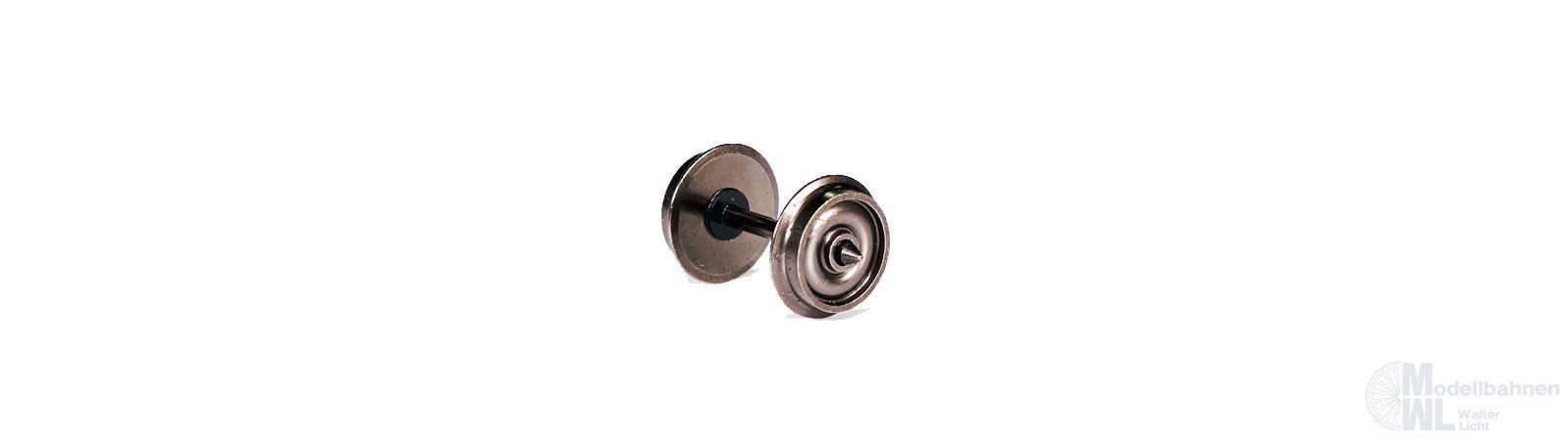 Bemo 5006000 - Scheibenradsatz H0e d=8 mm 10 Stück