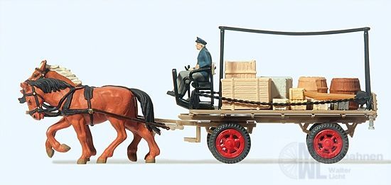 Preiser 30434 - Speditionsrolle. Fertigmodell H0 1:87