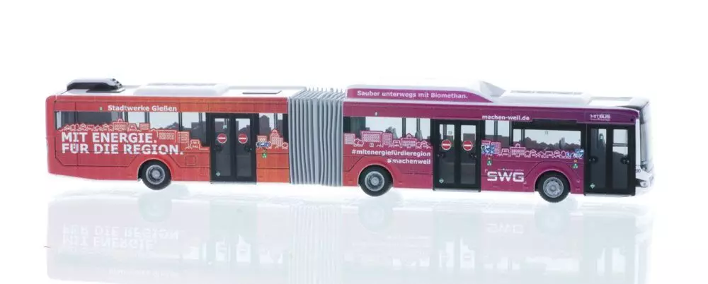 Rietze 75831 - MAN Lion's City 18 ´18 G MIT.BUS Gießen H0 1:87