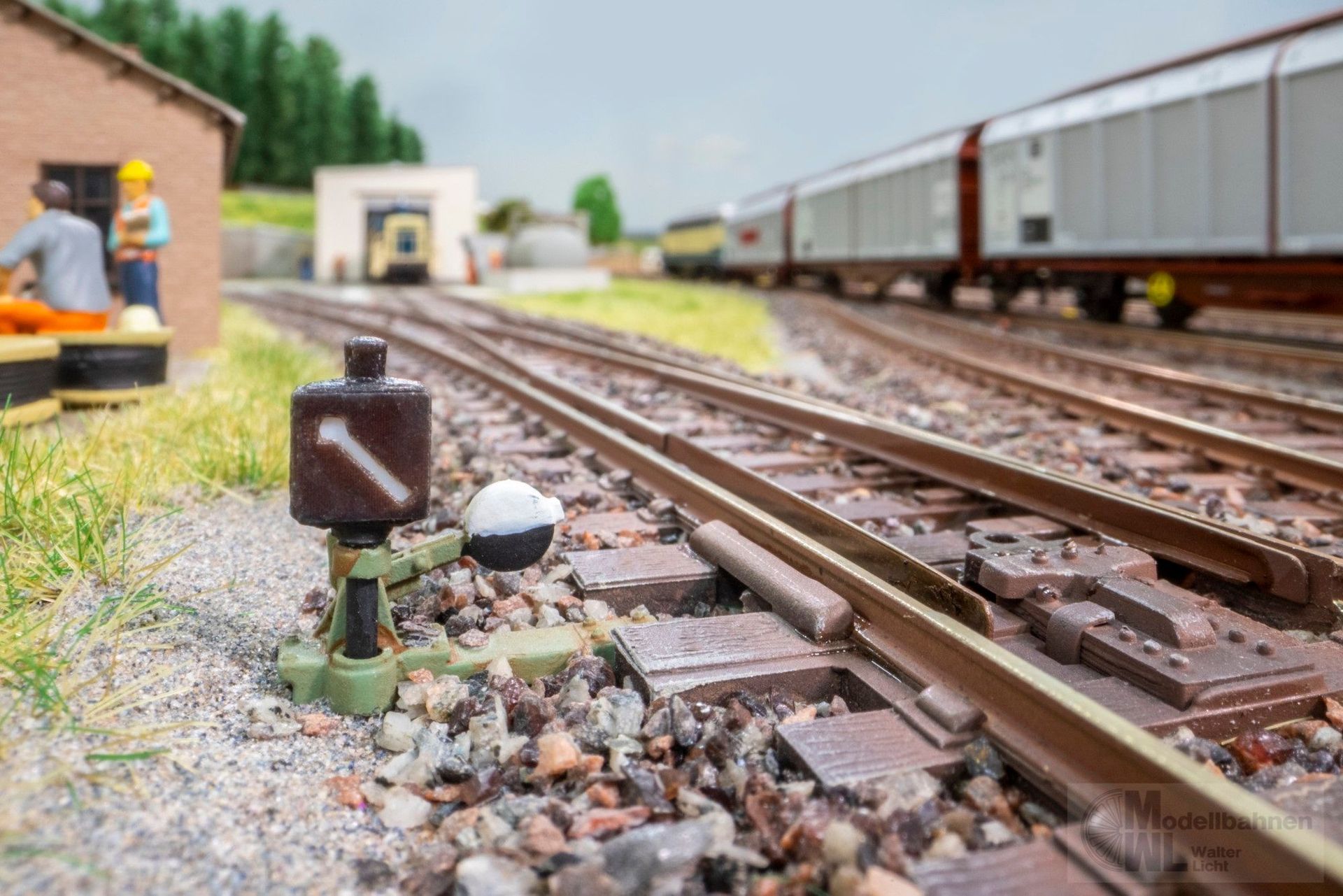 Noch 13910 - Stellhebel mit Weichenlaterne links N 1:160