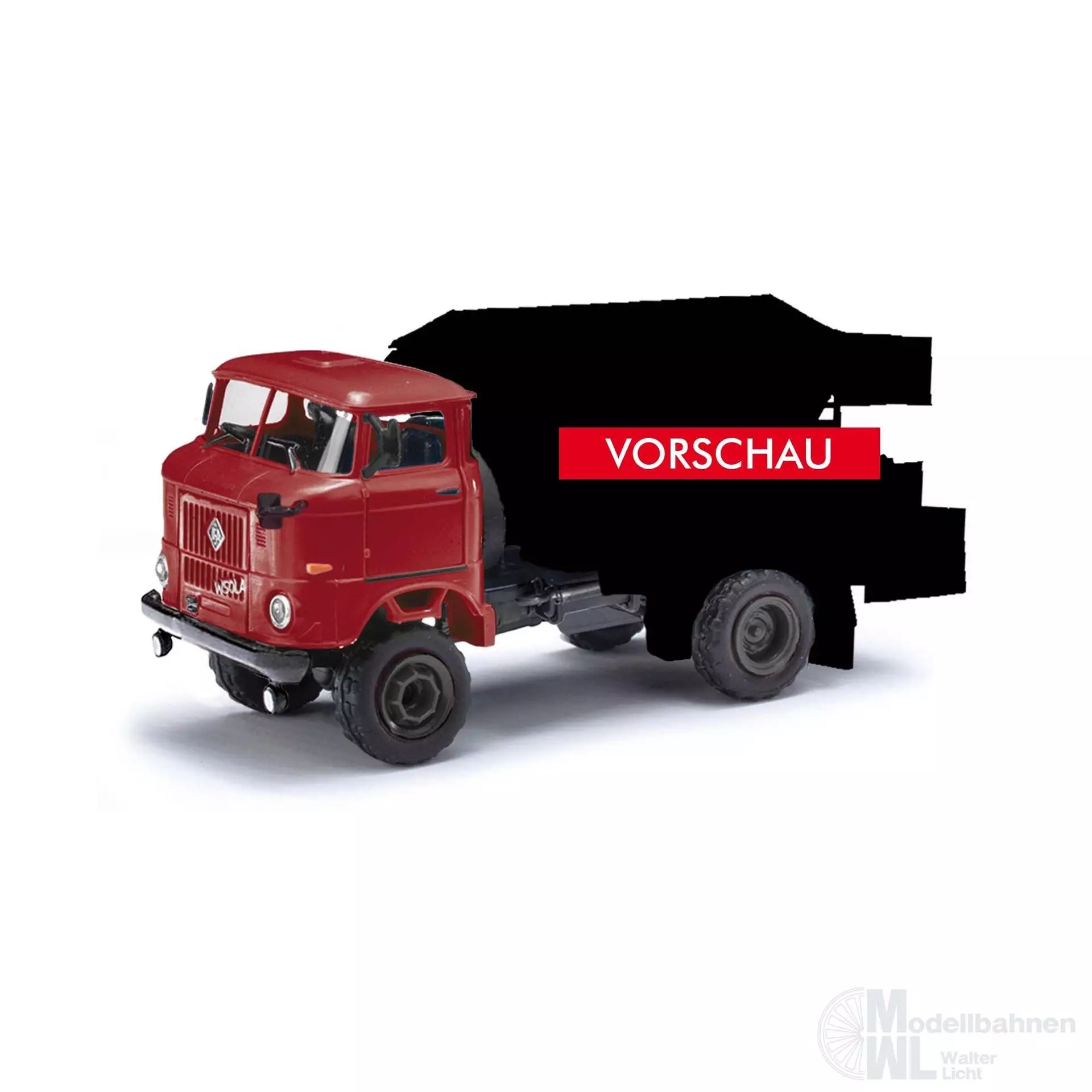 Busch 95285 - IFA W50 LA/D035 Düngerstreuer rot H0 1:87