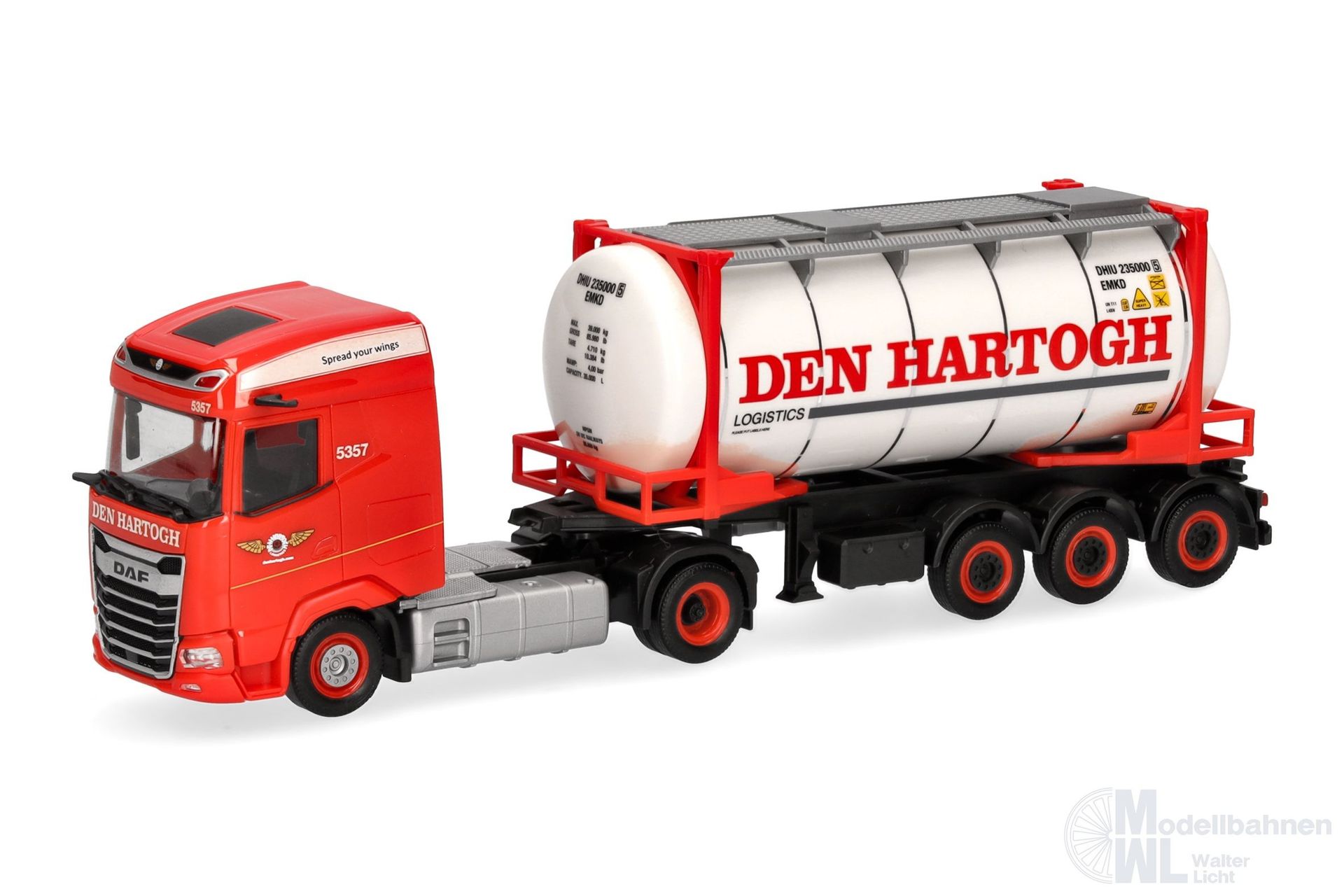 Herpa 320344 - DAF XG Swapcon.-Sz Den Hartogh H0 1:87