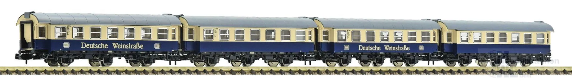 Fleischmann 6260098 - Personenwagen Set DB Ep.IV Deutsche Weinstrasse 4.tlg. N 1:160