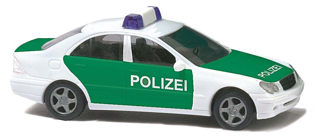 Busch 8410 - Mercedes-Benz C-Klasse Polizei N 1:160