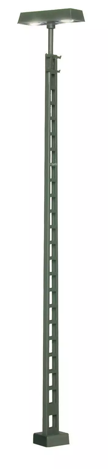 Viessmann 63631 - Gittermastleuchte mit Kontaktstecksokel 2 LED´s weiß H0 1:87