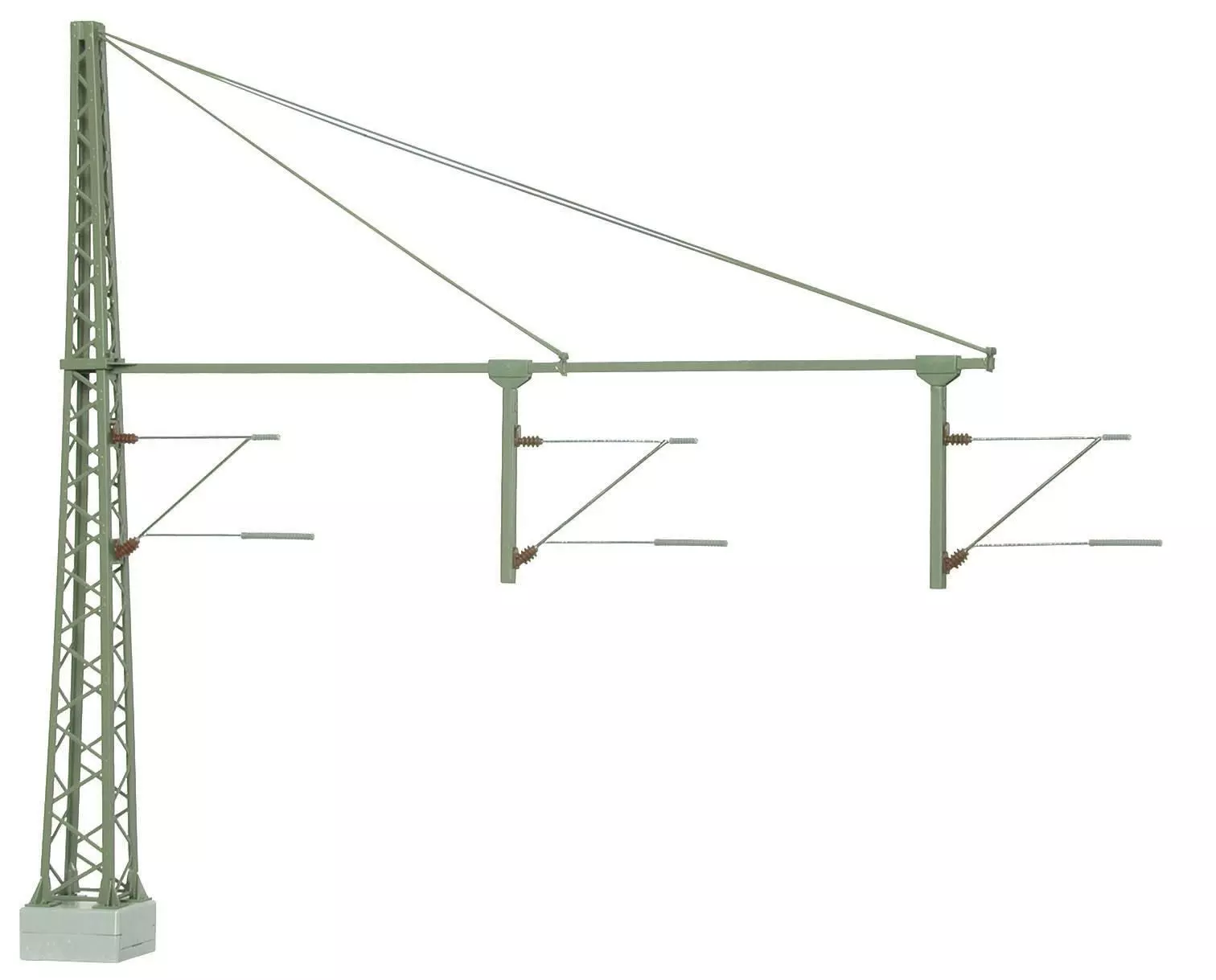 Viessmann 4161 - Rohrausleger über drei Gleise H0 1:87