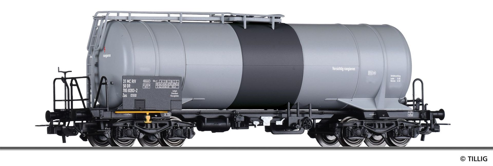 Tillig 77022 - Kesselwagen DR Ep.IV Zas 7858 H0/GL