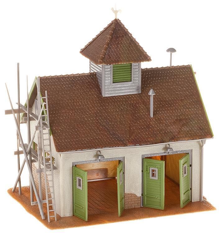 Faller 130268 - Ländliches Feuerwehrhaus H0 1:87