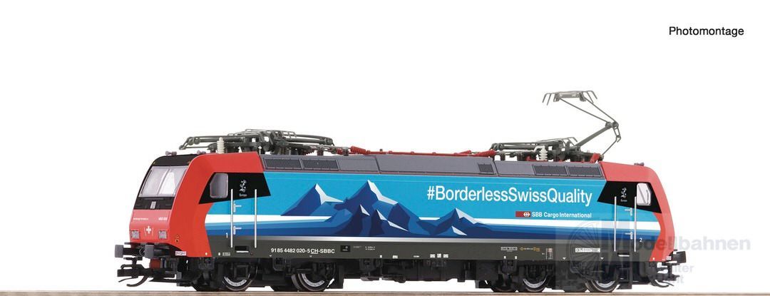 Roco 7580020 - E-Lok Re 482 SBB Cargo Ep.VI TT 1:120 Roco 7580020 - E-Lok Re 482 SBB Cargo Ep.VI TT 1:120