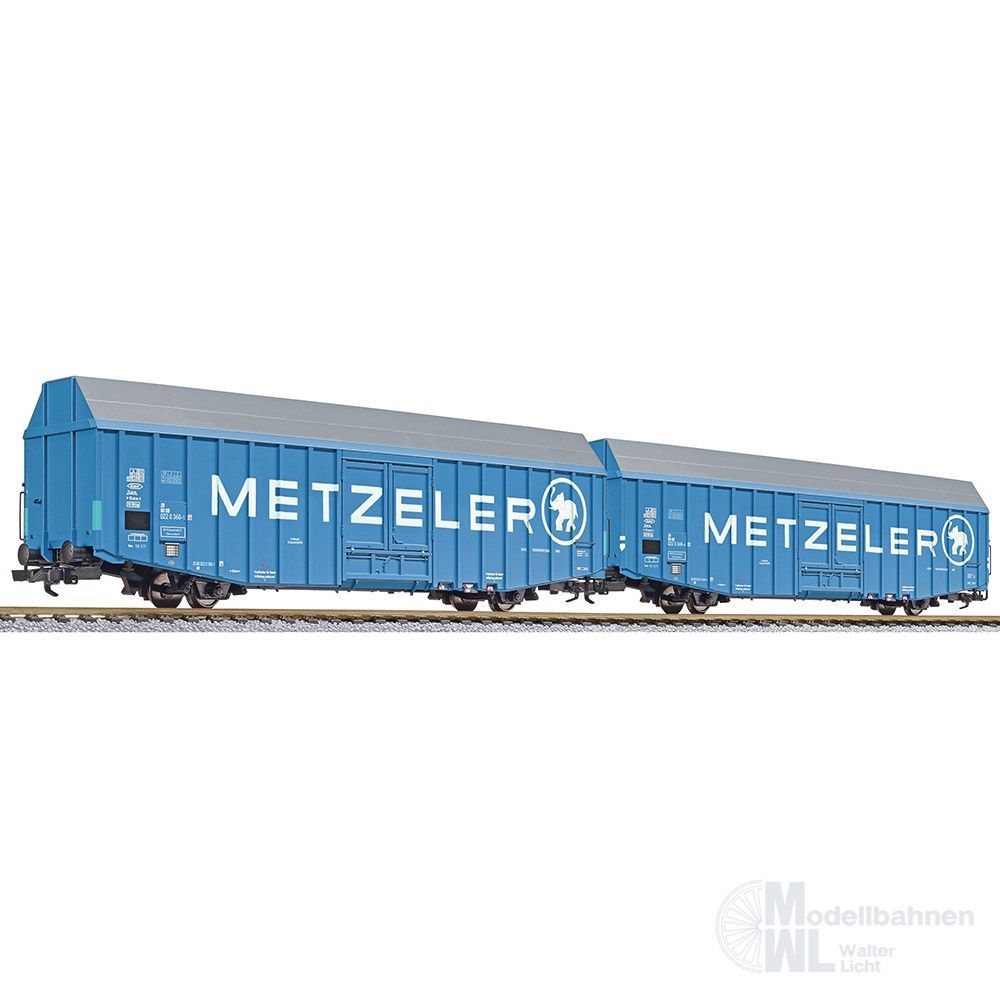 Liliput 230161 - Güterwagen DB Ep.IV Metzeler Reifen H0/GL