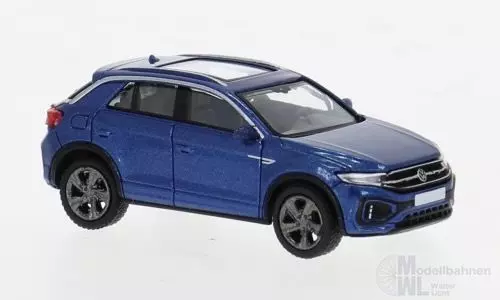 PCX-Models 870605 - VW T-Roc metallic dunkelblau 2022 H0 1:87