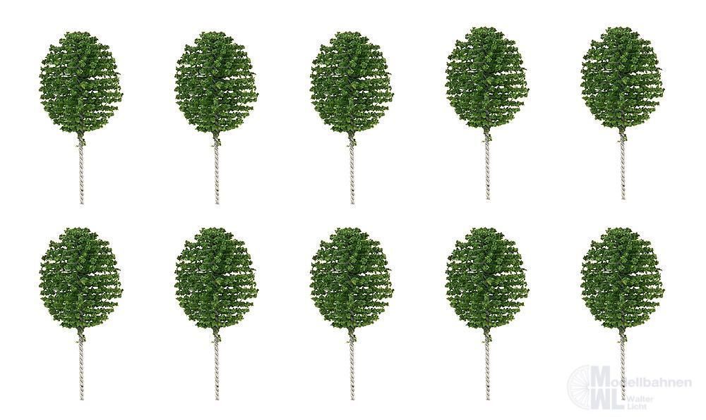 Faller 181594 - 10 Vorgartenbäume, Thuja, run H0 1:87