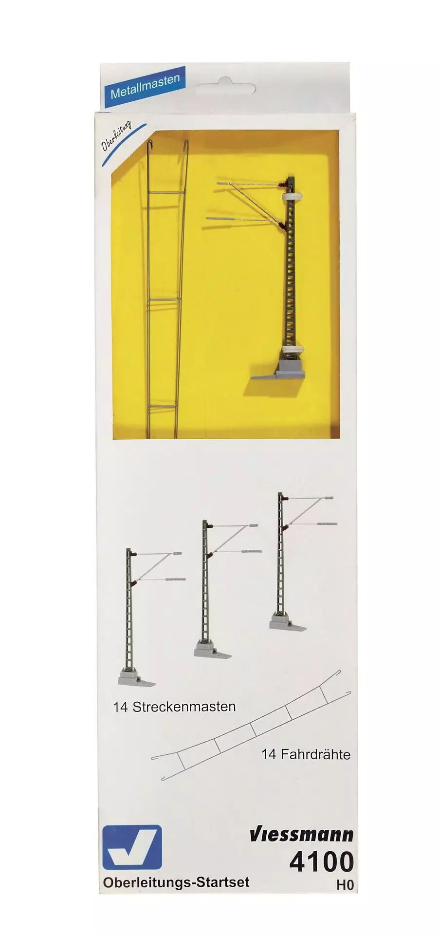 Viessmann 4100 - Startset Oberleitung H0 1:87