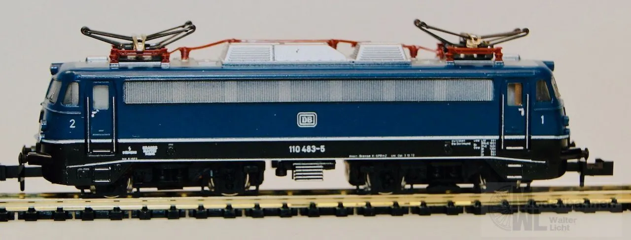 Trix 12054 - MINITRIX - E-Lok BR 110 483-5 DB Ep.IV N 1:160