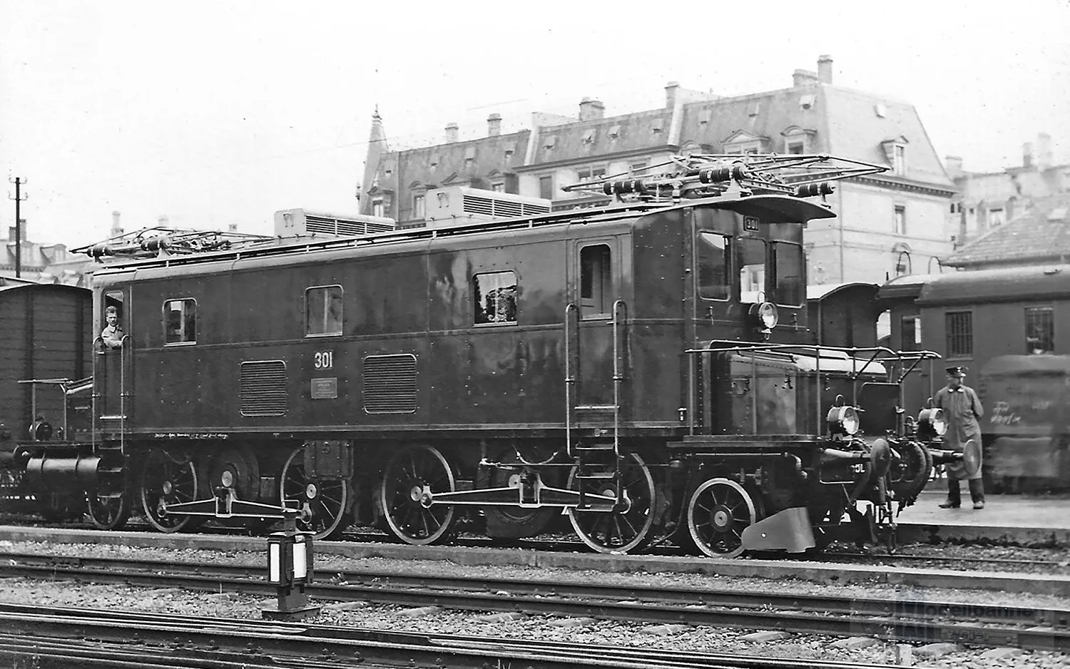 Rivarossi 2998 - E-Lok Ce 4/6 301 BLS Ep.III Ursprungsausführung H0/GL