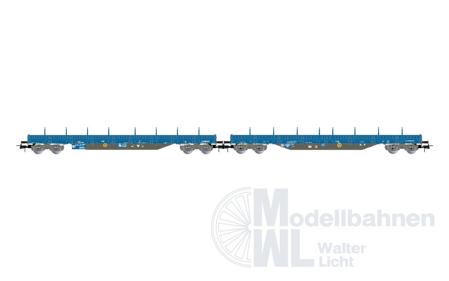 Rivarossi 6671 - Rungenwagen Set PRESS Ep.VI 2.tlg. H0/GL