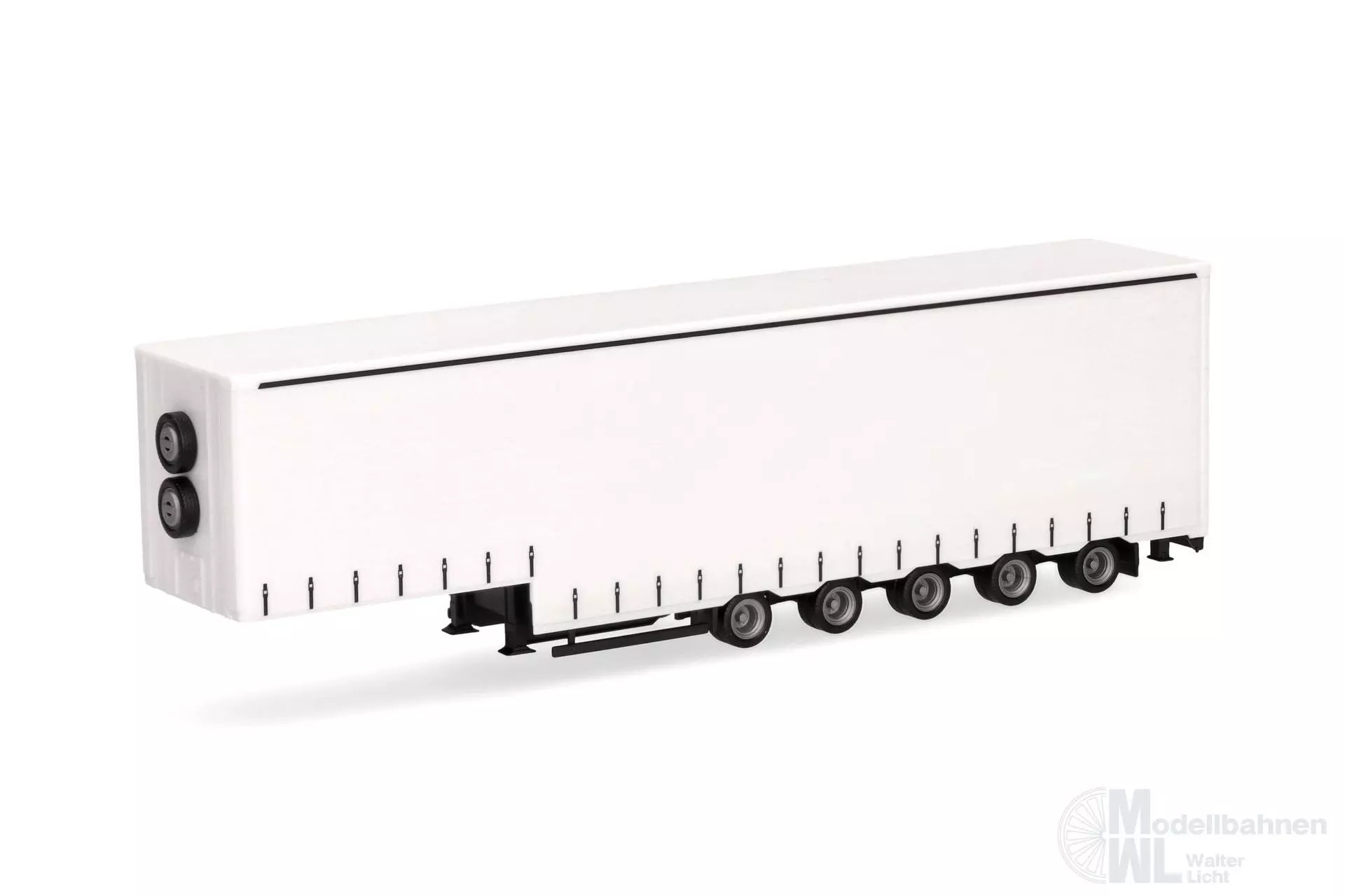 Herpa 076265-002 - Volumen Gardinenplanen-Auflieger 5achs H0 1:87